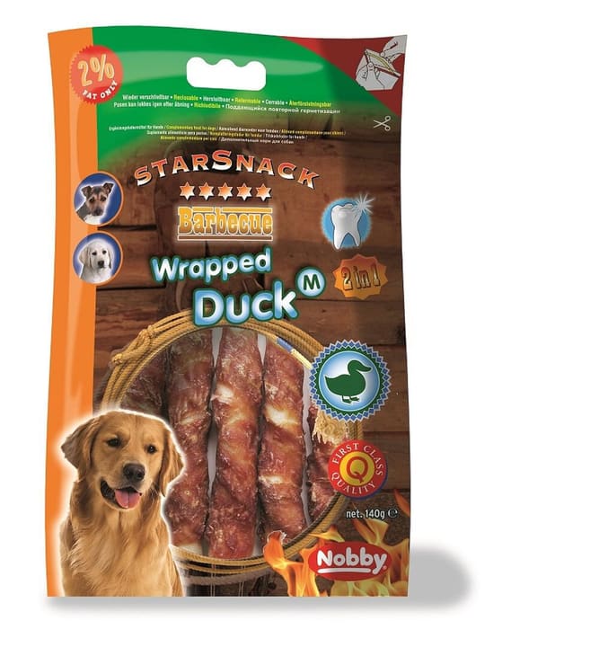 StarSnack Wrapped Duck Barbecue M, 0.14 kg