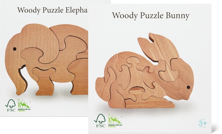 Woody Puzzle Animaux Puzzles