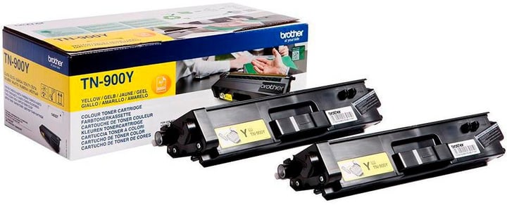 brother Brother Toner Super Hy Twin Yellow Tn-900ytwin Hl-l9200cdwt 2x6000 Seiten Unisexe Noir ONE SIZE