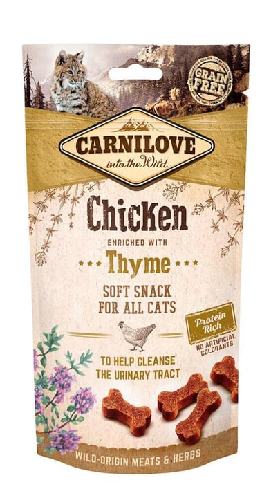 Carnilove Cat Adult Soft Snack poulet au thym, 0.05 kg