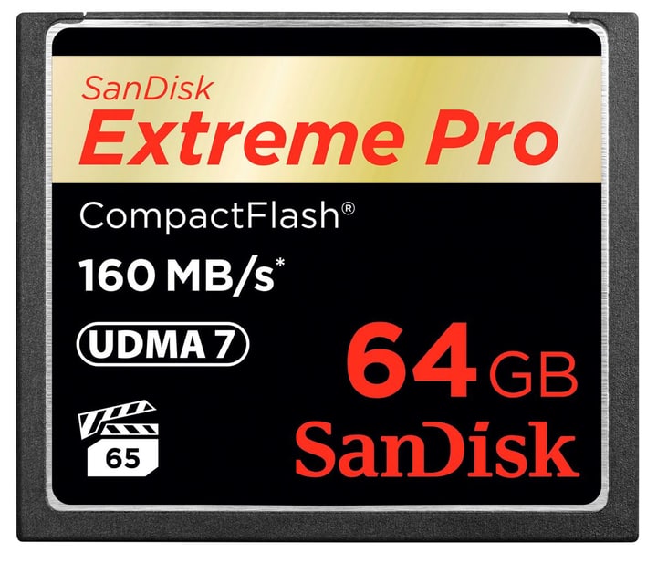 SanDisk Carte CF Extreme Pro 64 GB cartes memoire