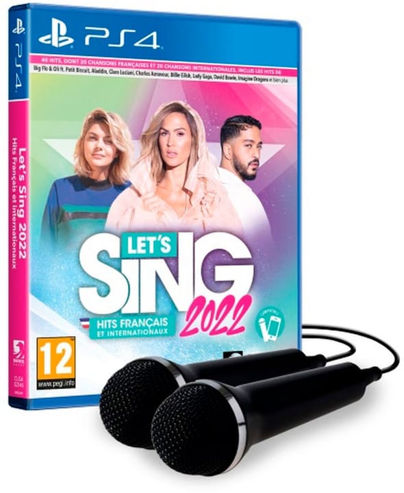 Let’s Sing 2022 avec 2 Microphones PS4