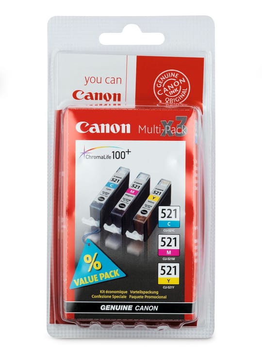 Canon Cli-521 Multipack Cartouche d’encre