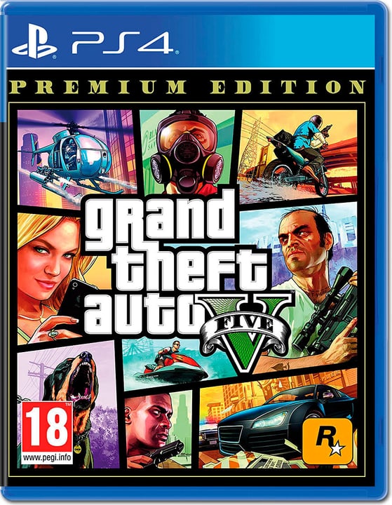 Grand Theft Auto V Édition Premium Online PS4