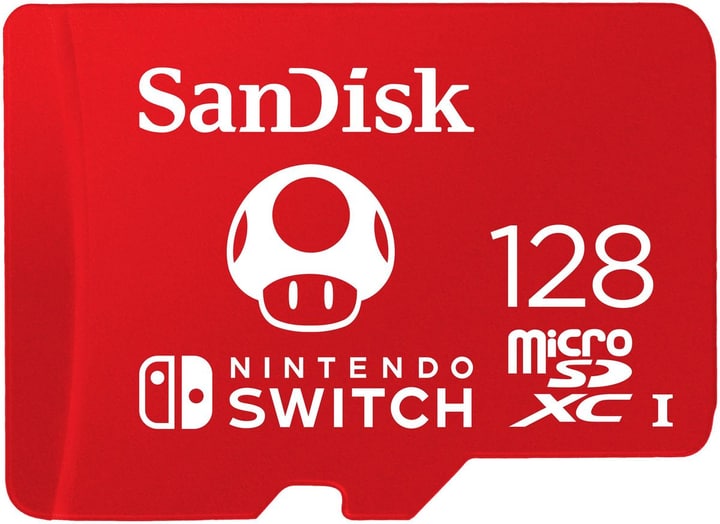 SanDisk microSDXC Nintendo Switch 128Gb Carte mémoire