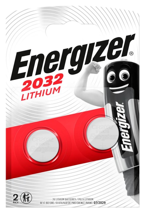 Energizer Cr2032 2 pièces pile bouton Piles