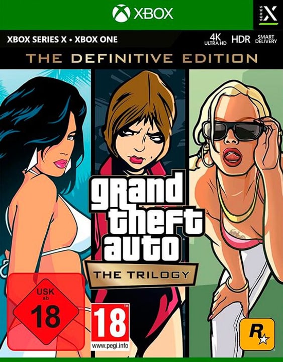 Xbox Series X - Grand Theft Auto: The Trilogy – The Definitive Edition /D