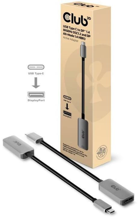 Club 3D USB Type C – DisplayPort 1.4 Adaptateur vidéo