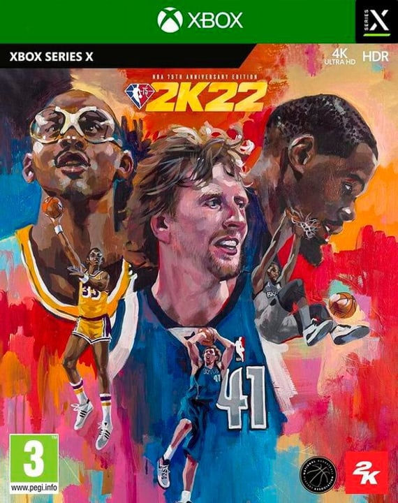 Xbox Series X - NBA 2K22 : Édition 75e anniversaire / F