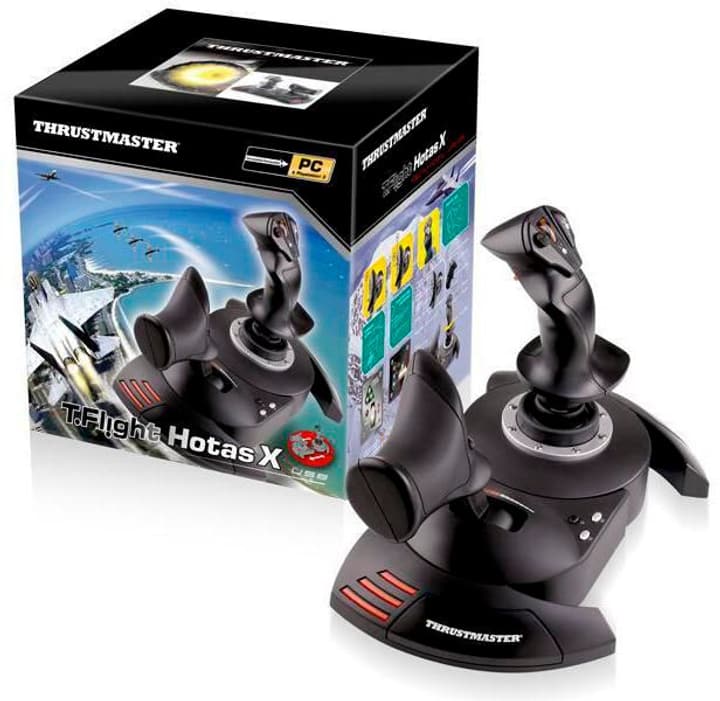 Thrustmaster Joystick T Flight Hotas X gaming controller Noir