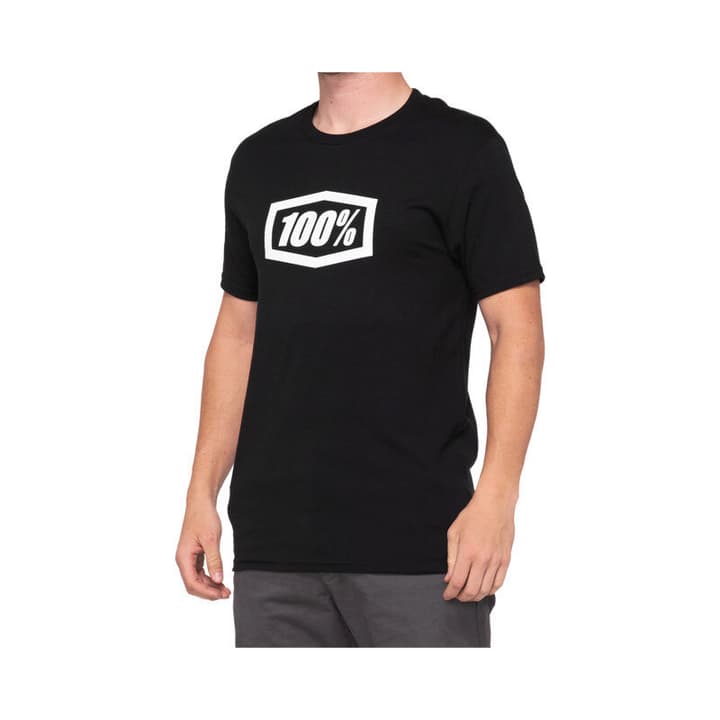 100% Icon T-shirt noir