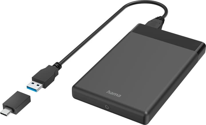 Hama Boîtier USB pour disques durs 2 5' SSD et HDD Accessoires disque dur /