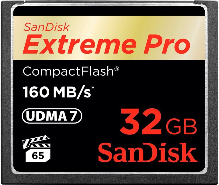 SanDisk Carte CF Extreme Pro 32 GB cartes memoire