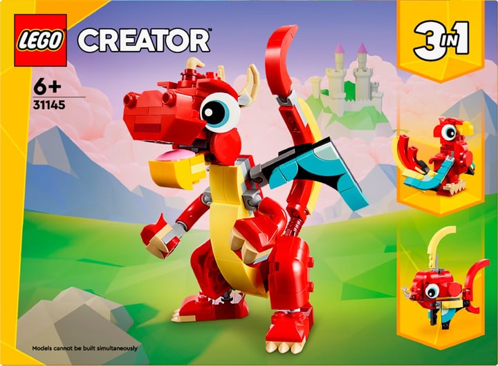 LEGO 31145 Le dragon rouge Multicolor
