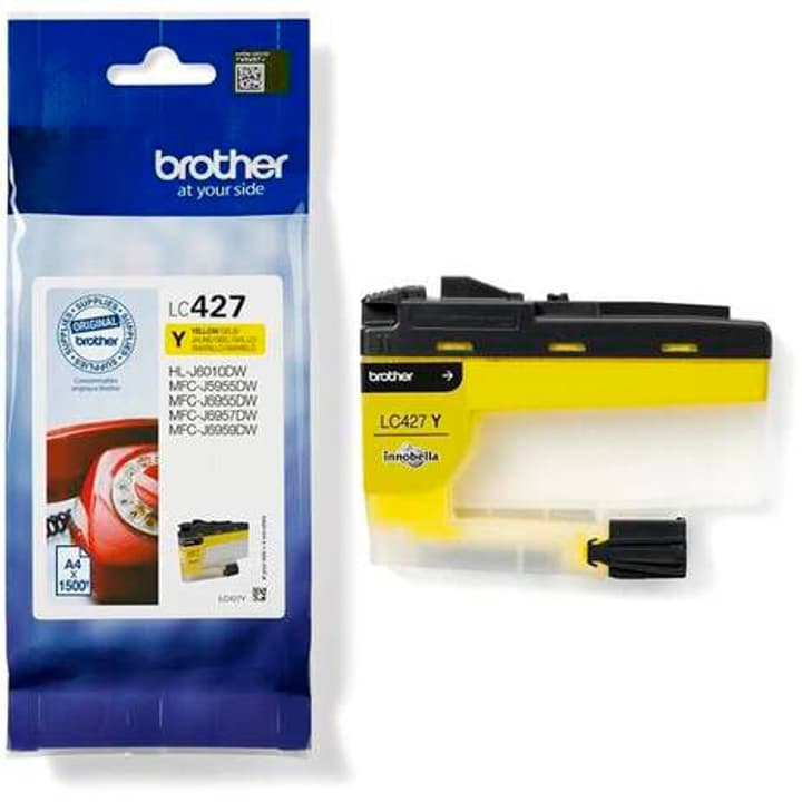 brother Brother Tintenpatrone Yellow Lc-427y Mfc-j5955 1500 Seiten Unisexe ONE SIZE