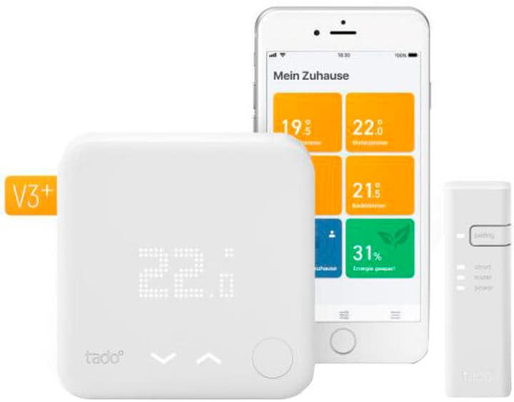 Kit de démarrage Tado Thermostat intelligent V3+