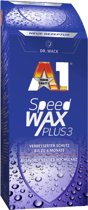 A1 Speed Wax Plus 3 Produits d’entretien