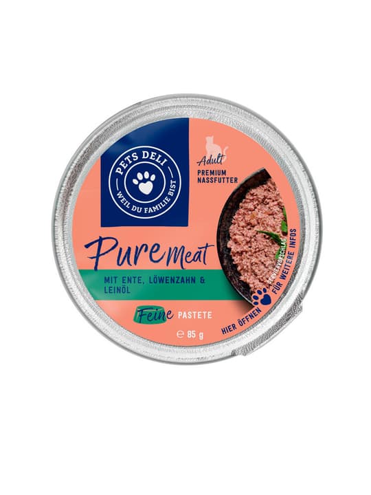Pets Deli Pure Meat canard, 0.085 kg