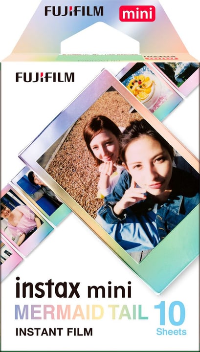 FUJIFILM Instax mini - Film instantané (Mermaidtail)