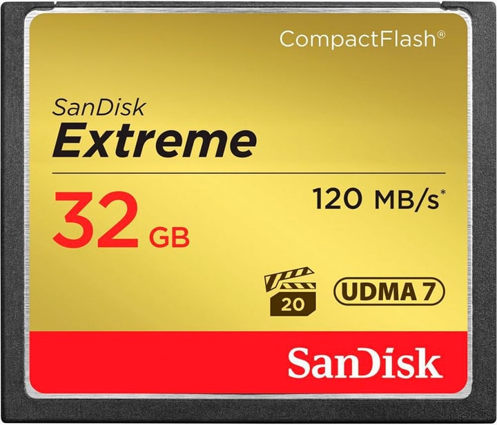 SanDisk Carte CF Extreme 32 GB cartes memoire