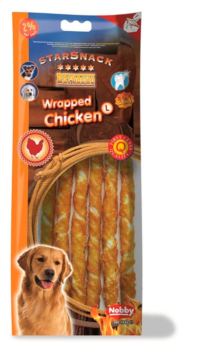 StarSnack Wrapped Chicken, L 25 cm 5 pièces