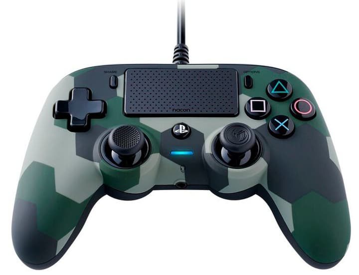 NACON COMPACT - Manette de jeu - filaire - Vert camouflage - pour PC, Sony PlayStation 4