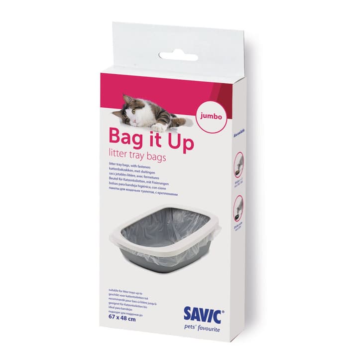 Savic Bag it up Sacs Giant, jusqu?à 67 x 48 cm, 6 pcs.