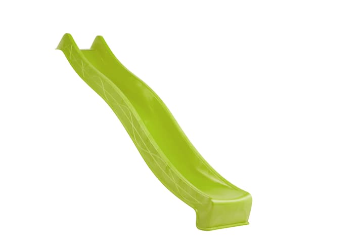 Toboggan en plastique vert lime, 300 cm Toboggan pour enfants
