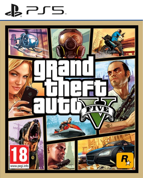 PS5 - Grand Theft Auto 5 Box