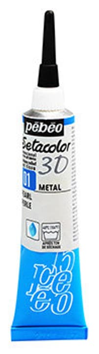 Pebeo Sétacolor 3D 20ml Metal