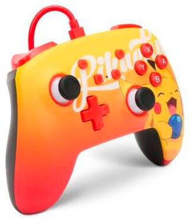 Power A Enhanced Wired Controller Orange Berry Pikachu gaming