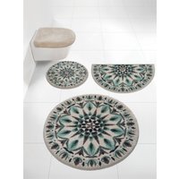 Tapis de bain en couleur ivoire à motifs de Grund