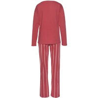 Pyjama en rouge à rayures de Vivance Dreams