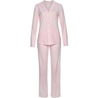 Pyjama en rose-blanc de Vivance Dreams