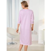 Chemise de nuit en rose à rayures de wäschepur