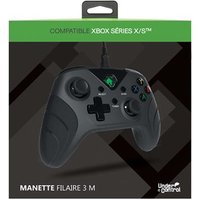 Manette filaire Under Control pour Xbox Series XS Noir