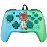 Manette Gaming filaire pour Nintendo Switch Pdp Faceoff Deluxe Animal Crossing