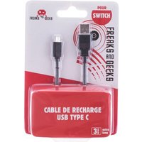 Câble de recharge Freaks And Geeks pour Nintendo Switch USB Type C 3M