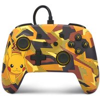 Manette filaire améliorée PowerA Pikachu pour Nintendo Switch Camo