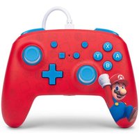 Manette filaire pour Nintendo Switch PowerA Woo-Hoo! Mario Rouge
