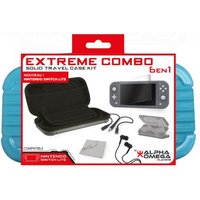 Pack accessoires Extreme 6-en-1 Bleu pour Nintendo Switch