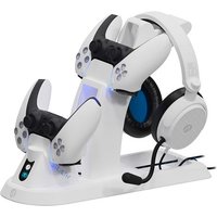 Station Gaming Just For Games Stealth Ultimate avec Casque pour PS5 Blanc
