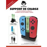 Support de charge manettes Geek Monkeys pour Nintendo Switch Noir