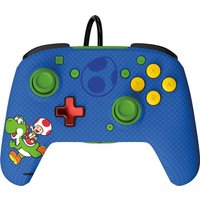 Manette filaire Pdp REMATCH Yoshi et Toad pour Nintendo Switch/Nintendo Switch Modèle OLED