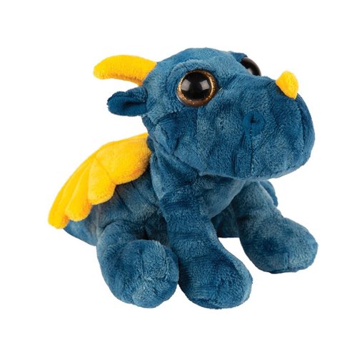 Dragon bleu Scorch doudou Peepers 33 cm
