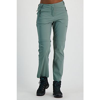 Glastal Zip-Off taille courte pantalon de randonnée femmes